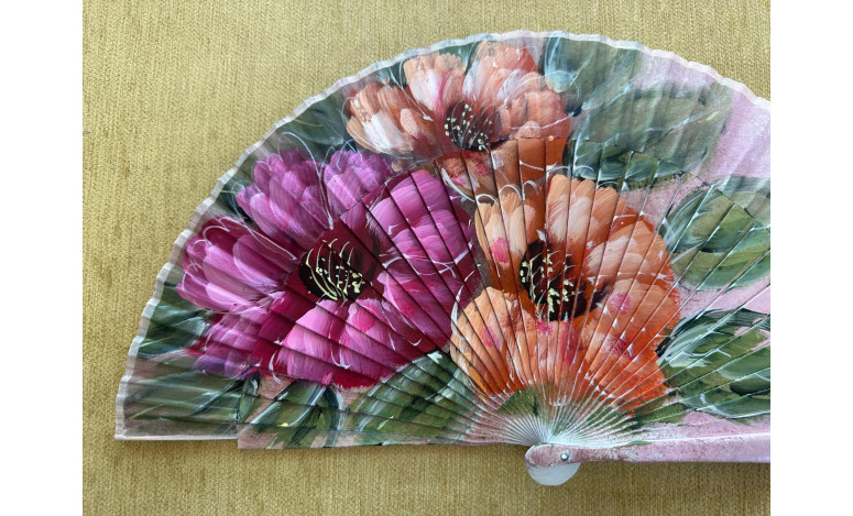 Abanico flores