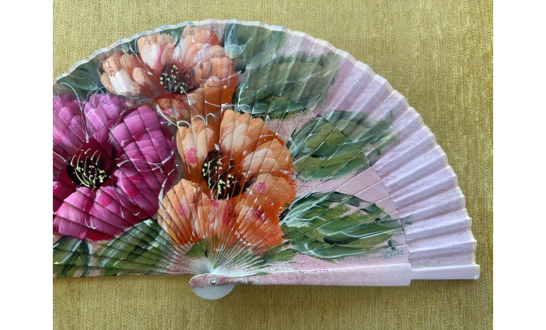 Abanico flores
