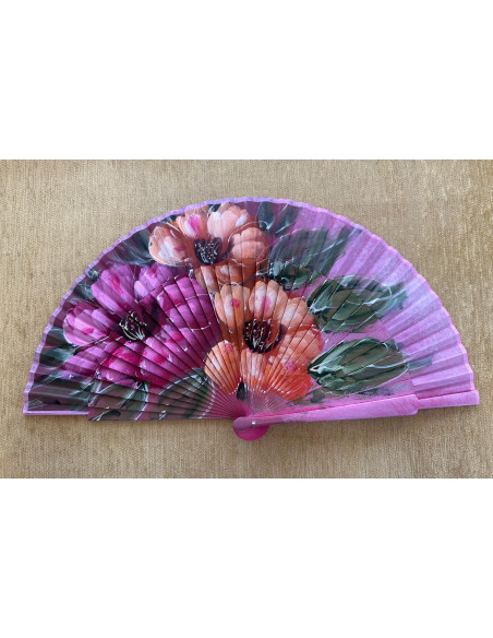 Abanico flores