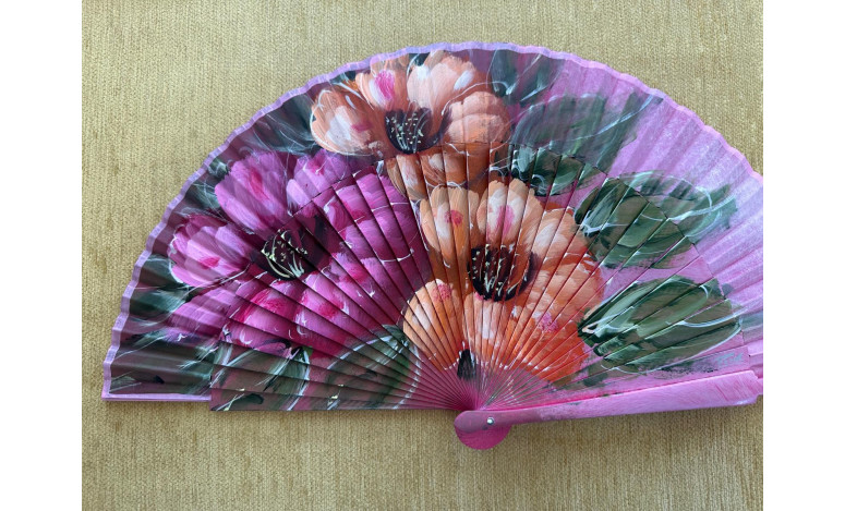 Abanico flores