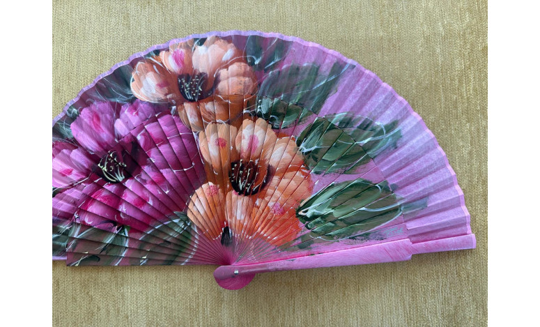 Abanico flores