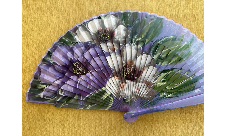 Abanico flores