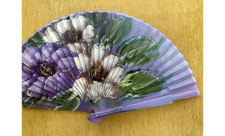 Abanico flores
