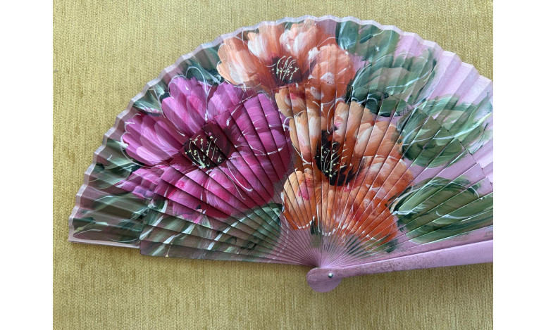 Abanico flores