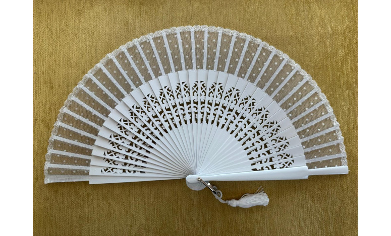 Abanico novia plumeti