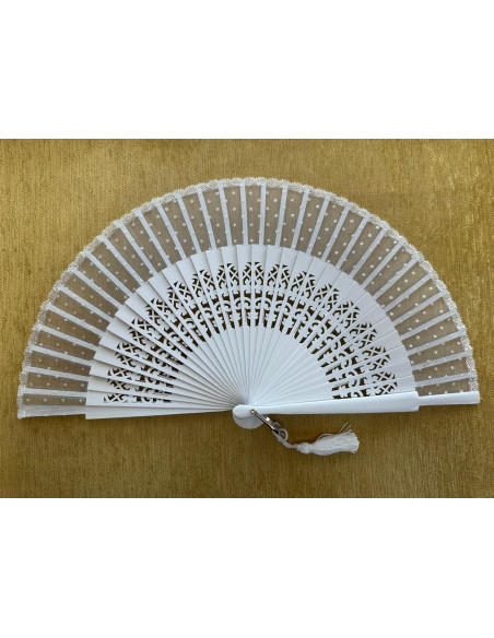 Abanico novia plumeti
