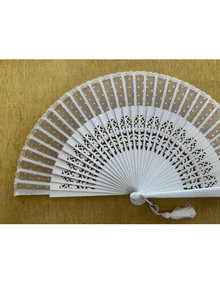 Abanico novia plumeti