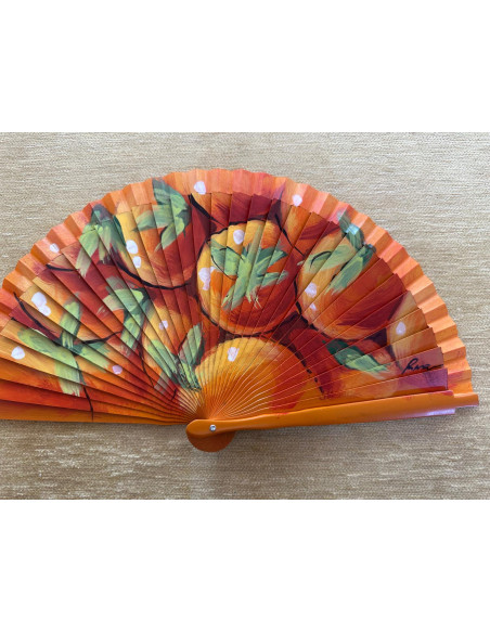 Abanico naranjas