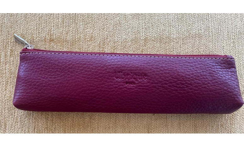 Funda abanico bolso piel Ubrique