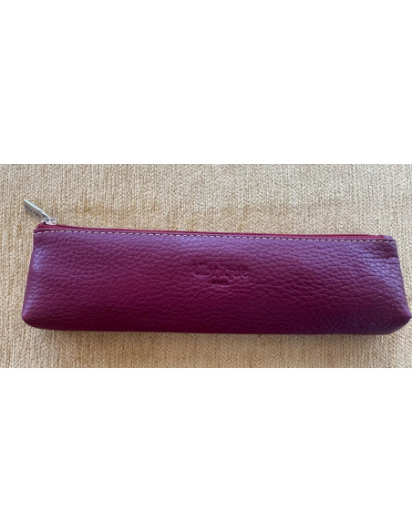 Funda abanico bolso piel Ubrique