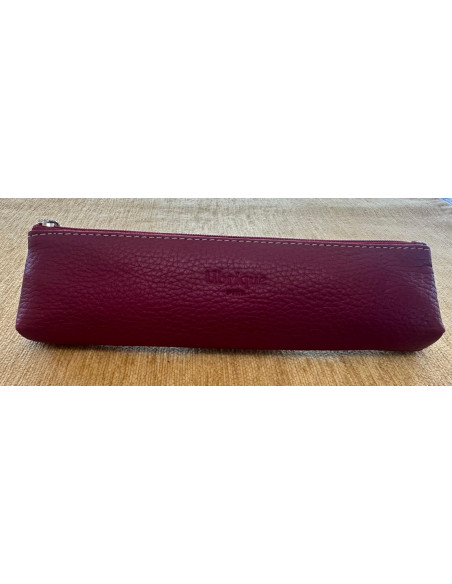 Funda abanico bolso piel Ubrique