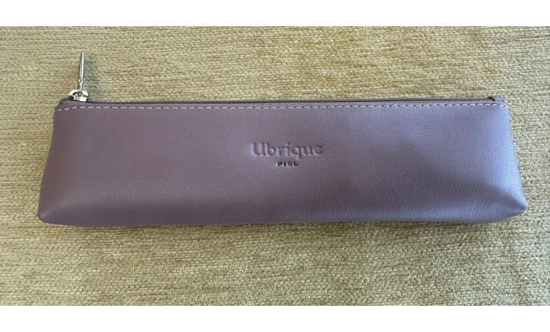 Funda abanico bolso piel Ubrique