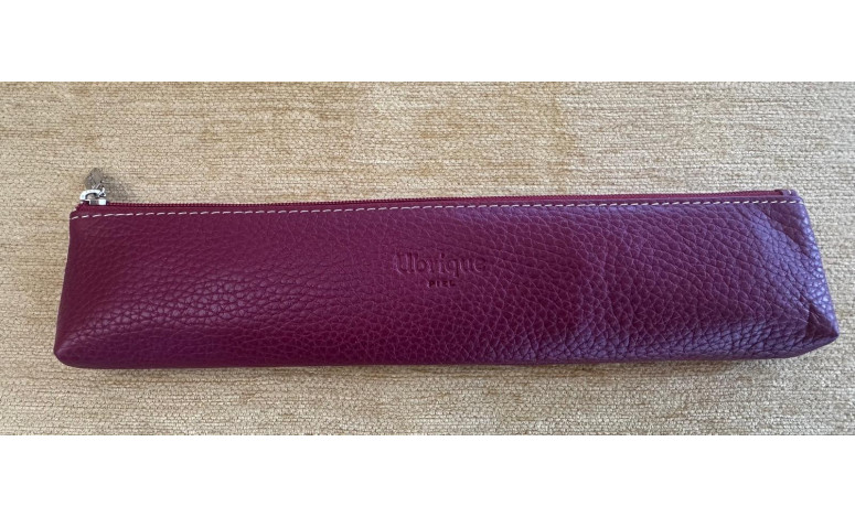 Funda abanico piel