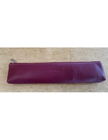 Funda abanico piel