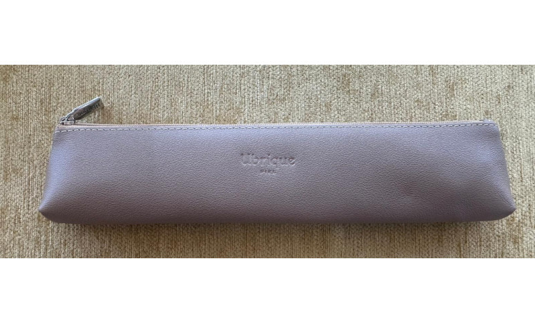 Funda abanico piel