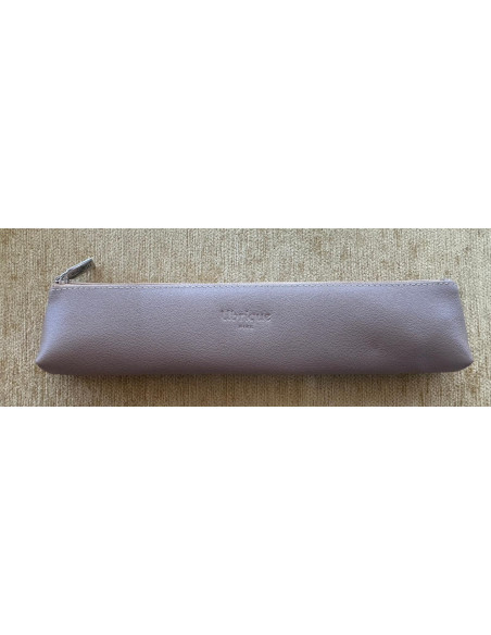 Funda abanico piel