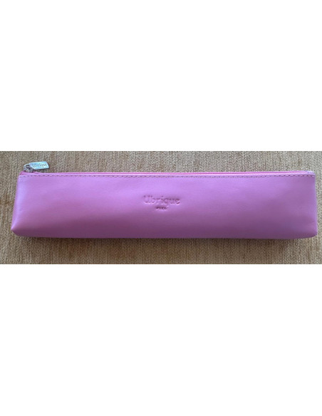 Funda abanico piel