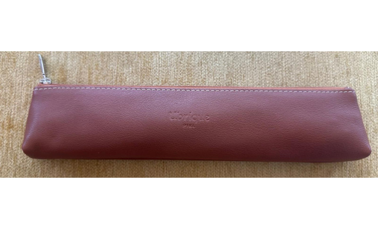 Funda abanico piel