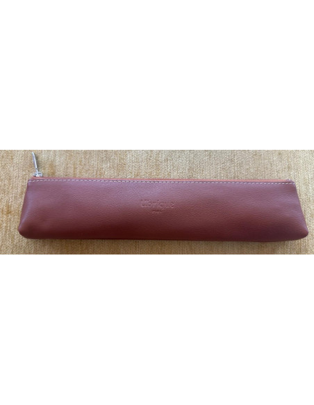Funda abanico piel