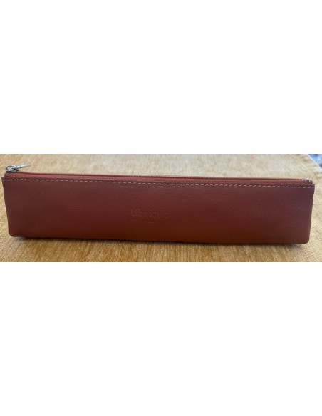 Funda abanico piel