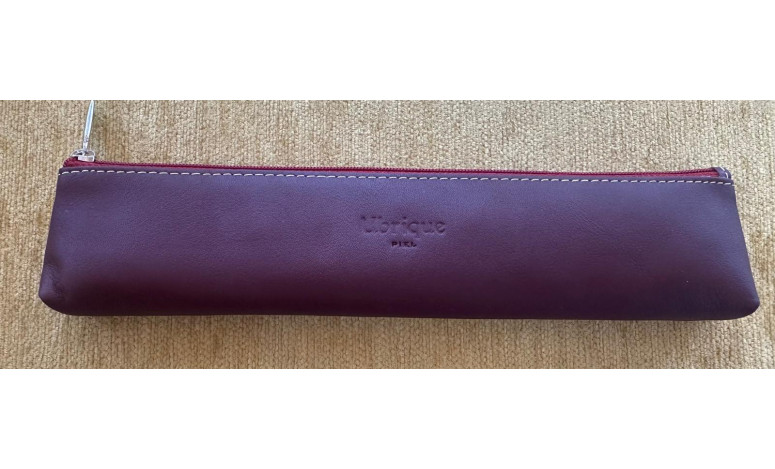 Funda abanico piel