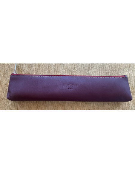 Funda abanico piel