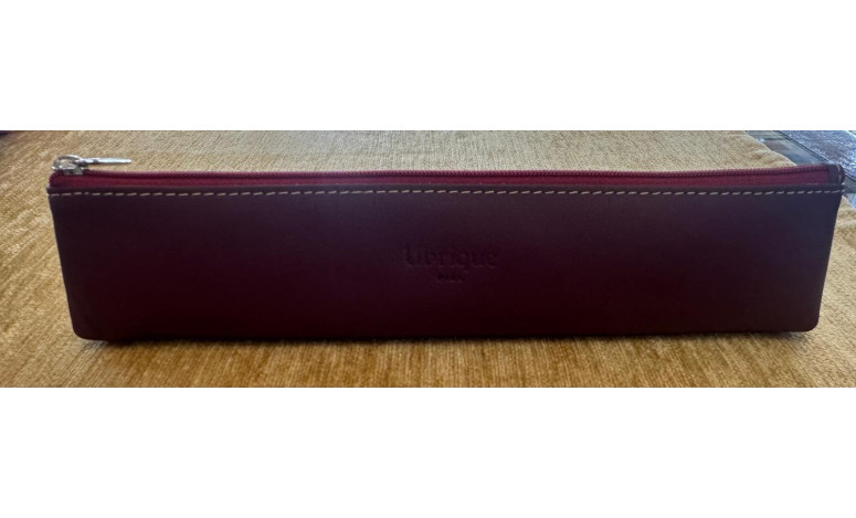 Funda abanico piel