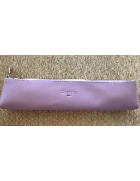 Funda abanico piel