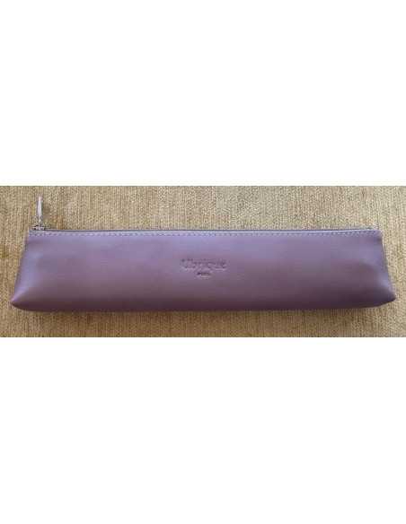 Funda abanico piel