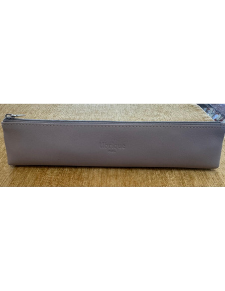 Funda abanico piel