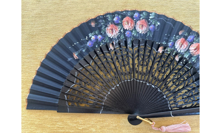 Abanico flores