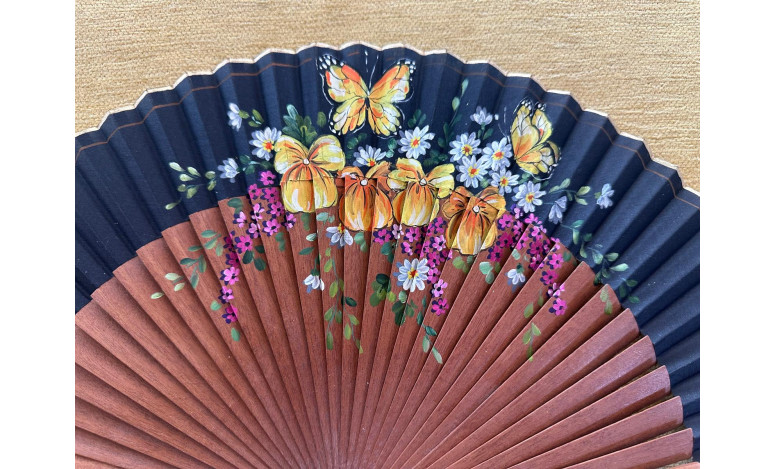 Abanico mariposas