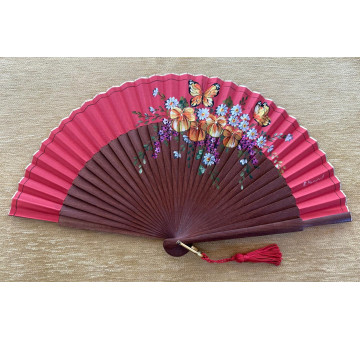 Abanico mariposas 2