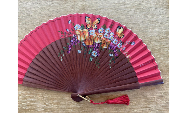 Abanico mariposas