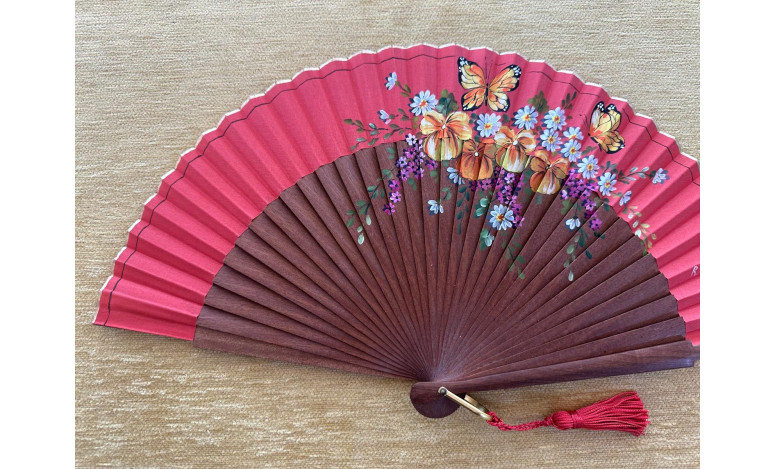 Abanico mariposas