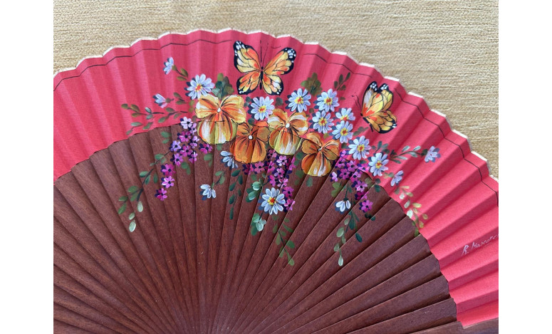 Abanico mariposas