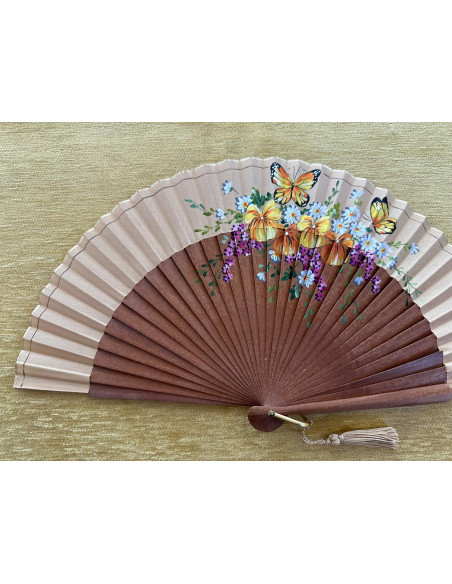 Abanico mariposas