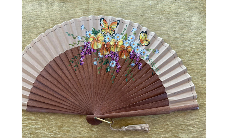 Abanico mariposas