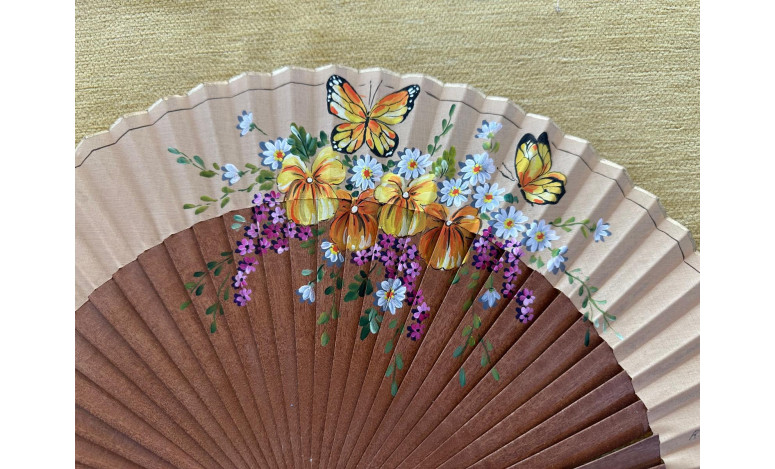 Abanico mariposas