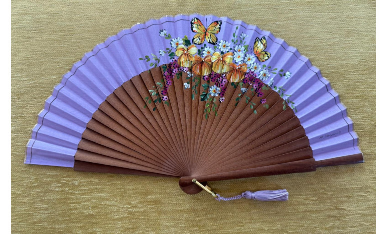 Abanico mariposas