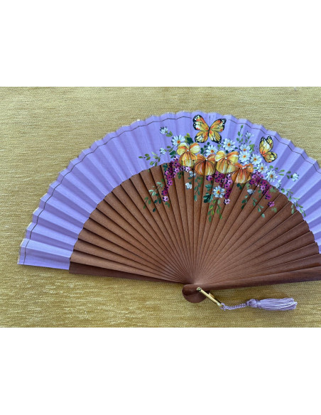 Abanico mariposas