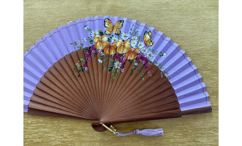 Abanico mariposas