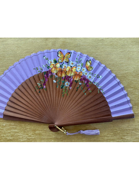 Abanico mariposas