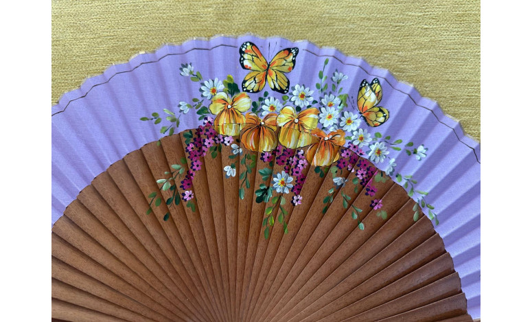 Abanico mariposas