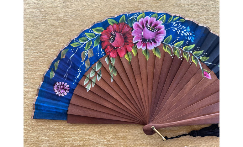 Abanico flores