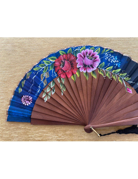 Abanico flores