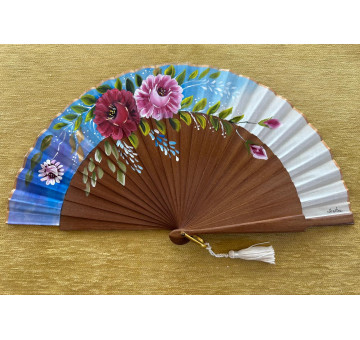 Abanico flores 2