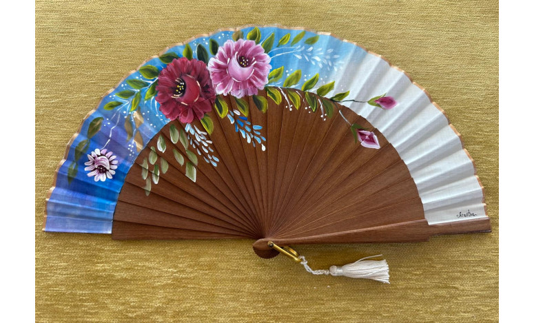 Abanico flores