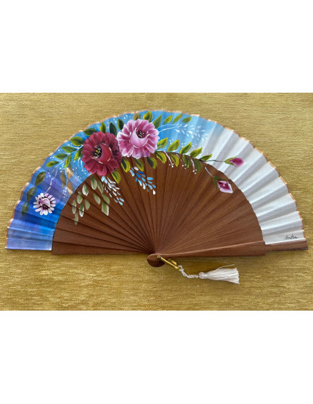Abanico flores