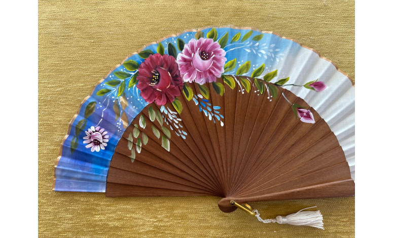 Abanico flores